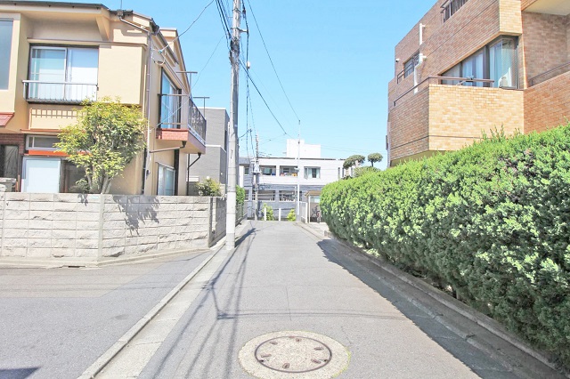 前面道路