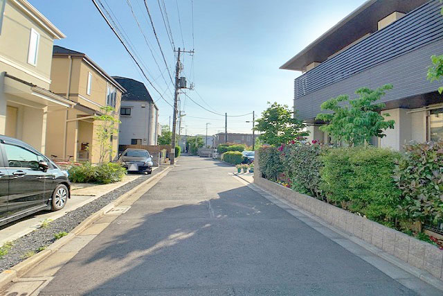 前面道路