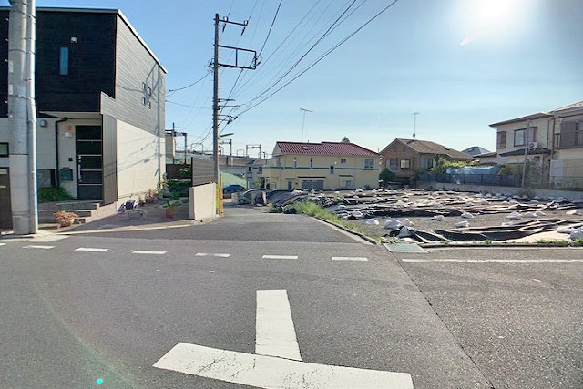 前面道路