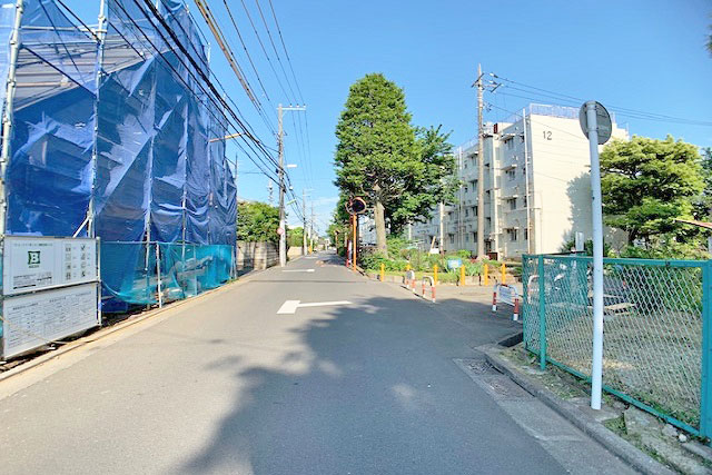 前面道路
