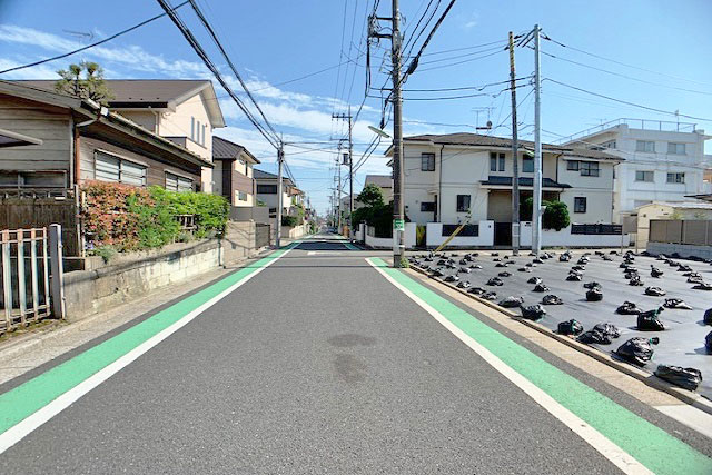 前面道路