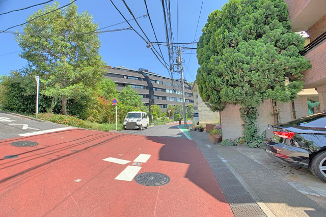 前面道路