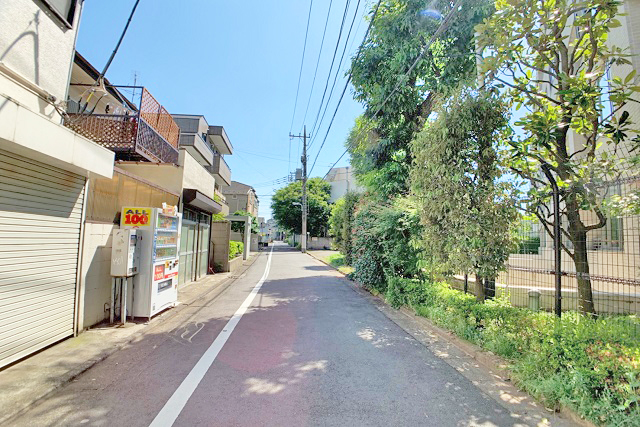 前面道路