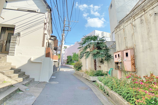 前面道路