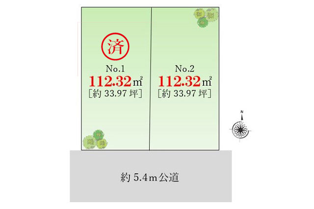 新上野毛3‗区画図