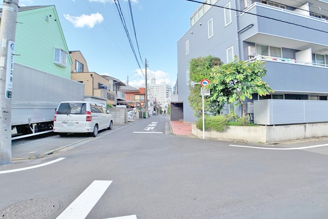 前面道路