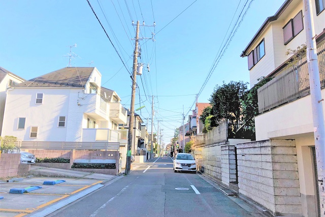 前面道路
