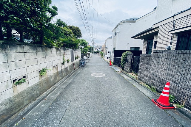 前面道路