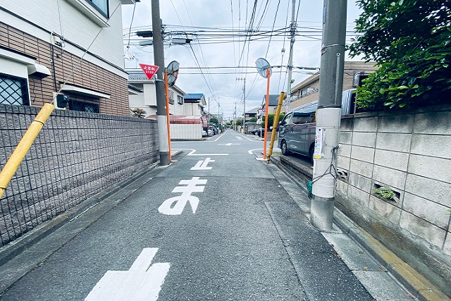 前面道路2