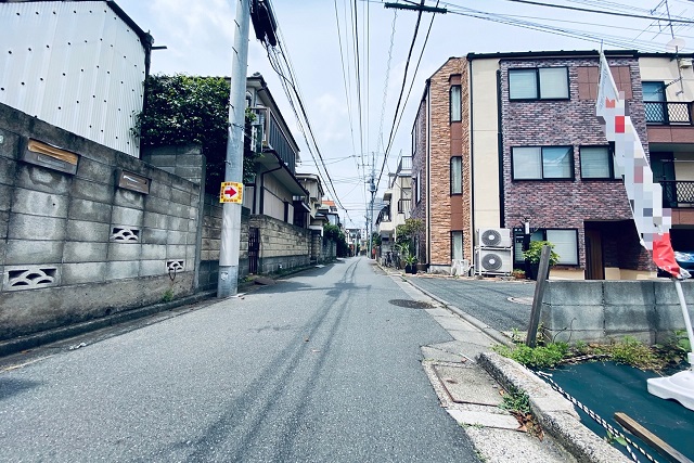 前面道路