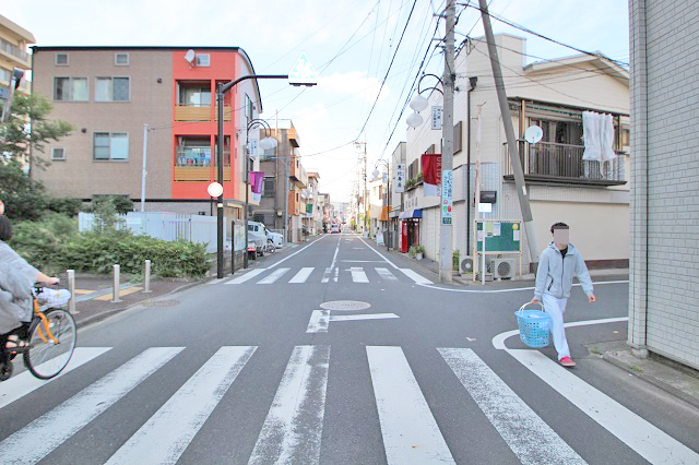 前面道路