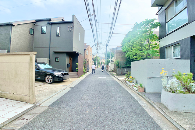前面道路