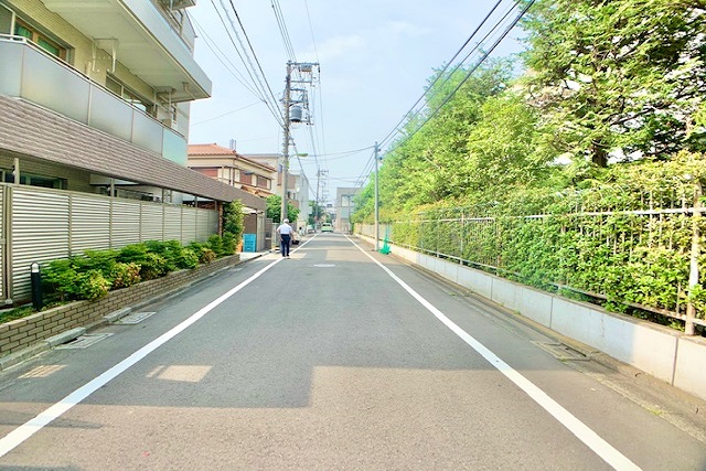 前面道路