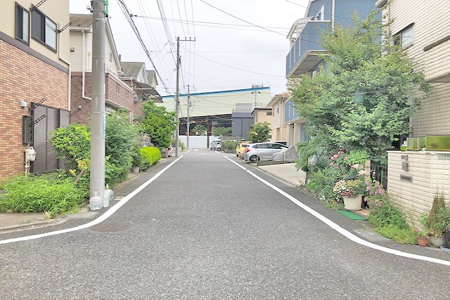 前面道路