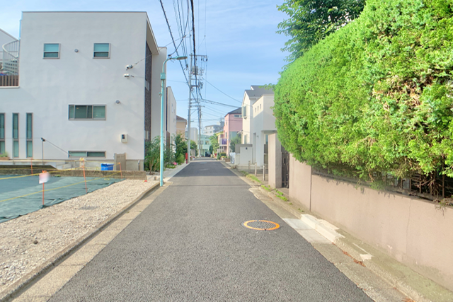 前面道路2