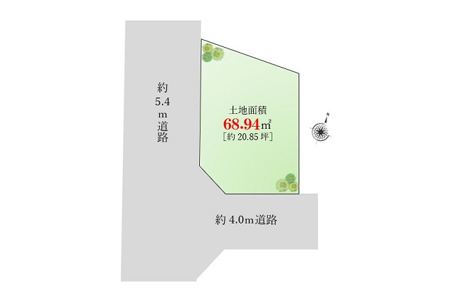 柿の木坂3‗区画図