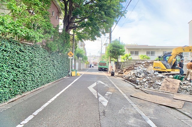 前面道路