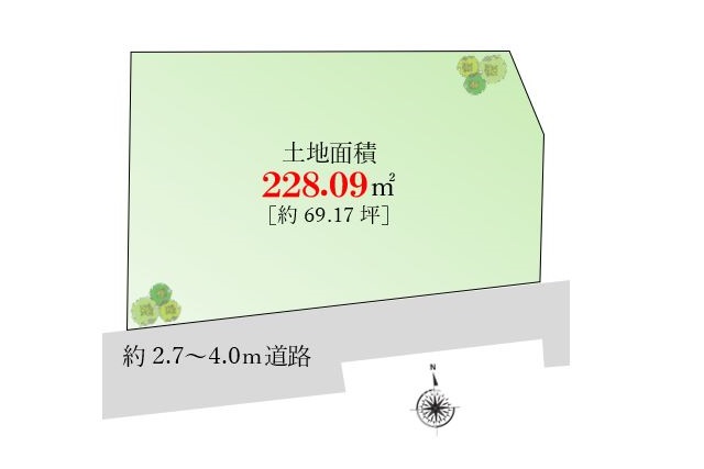 上祖師谷6‗区画図