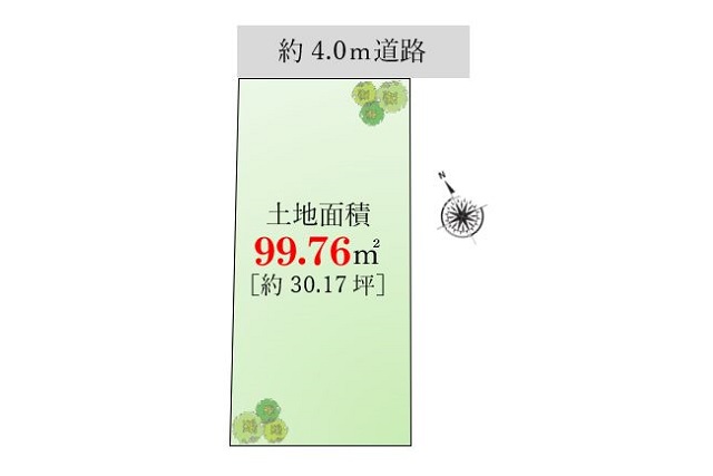 祖師谷4_区画図