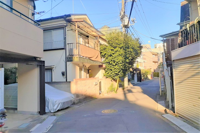 前面道路