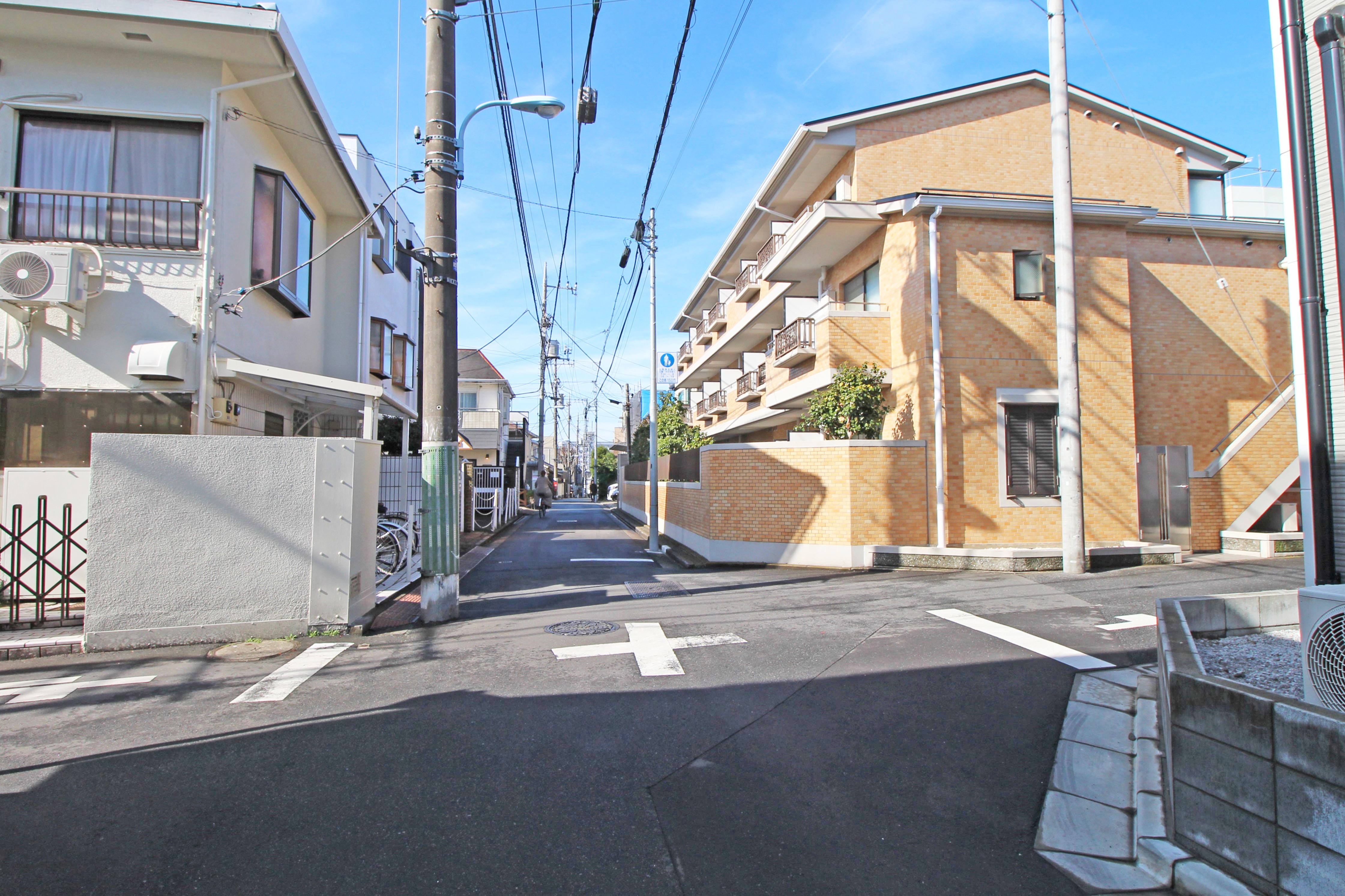 前面道路